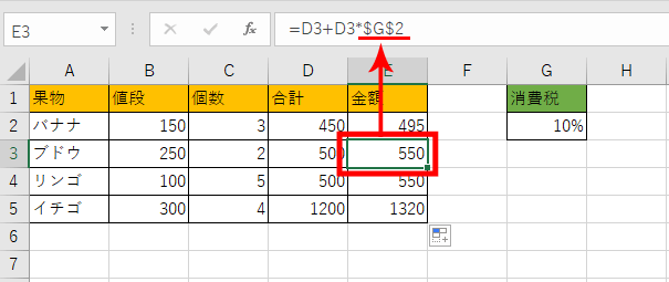 絶対参照の画像