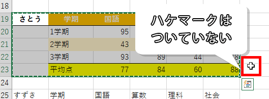 いつも通りコピーをした画像