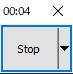 Stopボタン