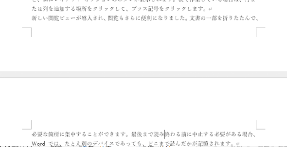 いつも通り余白が表示された画像