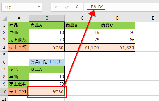 そっくりそのまま貼り付けされた画像