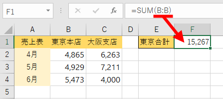 列で範囲指定した画像