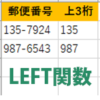 LEFT関数のイメージ